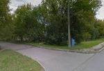 Прилегающая территория к новочебоксарскому военкомату. Скрин из Google.Map