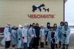 Экскурсия по энергоэффективной ферме «Чебомилк» в рамках проекта «Навыки нового поколения: от первокурсника к профессионалу»