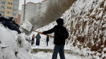 В Чебоксарах восстанавливают подпорную стенку