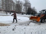 23 декабря в Чебоксарах проведена уборка парков, скверов и площадей