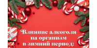 Влияние алкоголя на организм в зимний период: мифы и реальность - Министерство здравоохранения