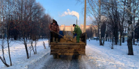 В Чебоксарах прошли работы по посыпке общественных территорий - Администрация г. Чебоксары