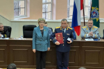 Депутат Ольга Петрова поблагодарила сотрудников СУ СКР по Чувашии за службу