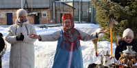 Масленица объединила «серебряных» волонтеров и семьи - Министерство труда и соцзащиты