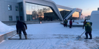 В Чебоксарах продолжаются работы по уборке парков, скверов и площадей - Администрация Калининского района