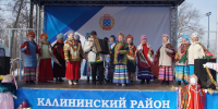 В благоустроенном Обиковском лесу в Чебоксарах широко отпраздновали Масленицу - Администрация Калининского района