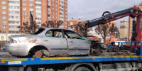 В Чебоксарах эвакуировали ещё один бесхозный автомобиль - ГТРК Чувашия