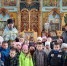 В праздник Благовещения Пресвятой Богородицы воспитанники детского сада "Солнышко" посетили храм Воздвижения Креста Господня с.Красные Четаи - Чебоксарско-Чувашская Епархия