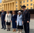 Труженица тыла, майор милиции в отставке Зоя Степанова приняла участие в старте Патриотического автомобильного пробега «Дорогами побед – Сурский оборонительный рубеж» - ОМВД Чувашской Республики