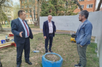 Во дворе дома №9 по улице Афанасьева в Чебоксарах будет нанесен рисунок ко Дню Победы