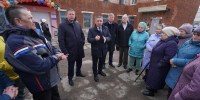 Глава Чебоксар Владимир Доброхотов: В Новых Лапсарах после ремонта открылась баня - Администрация Калининского района