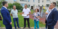 Владислав Григорьев принял участие в объезде дворовых территорий - Собрание депутатов