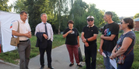 В рамках проекта «Ниме  – Народный бюджет» Евгений Кадышев и Максим Ладилов провели встречу с населением - Собрание депутатов