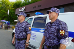 Росгвардейцы Чувашии приняли участие в обеспечении общественного порядка во время праздничных мероприятий, посвященных Дню воздушно-десантных войск