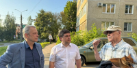 «Ниме ˗ Народный бюджет»: Максим Гребенкин обсудил с горожанами благоустройство дворовой территории - Собрание депутатов