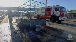 Пять человек госпитализировали после возгорания автоприцепа в Чебоксарах