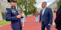 В Чебоксарах завершено благоустройство территории начальной школы № 2 - Администрация Калининского района