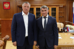 Марат Хуснуллин провел встречу с главой Чувашской Республики Олегом Николаевым