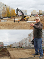 Алексей ЕЛИЗАРОВ, гидростроитель на заслуженном отдыхе:  Теперь мои дети и внуки увидят, каким задумывался наш город —  современным, уютным, удобным для жизни. - Строителей теперь как проспект: