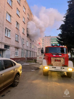 В Новочебоксарске пожарные спасли четырех человек