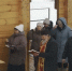 Освящение крестов с куполами в с. Шоршелы - Чебоксарско-Чувашская Епархия