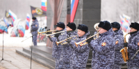 В Чувашии военнослужащие Росгвардии приняли участие в открытии памятника жителям республики, участвовавшим в специальной военной операции - Росгвардия