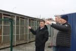 - Руководитель Госветслужбы Чувашии Александр Шакин проверил работу пункта временного содержания животных без владельцев в Чебоксарском МО:  госветслужба