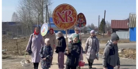 Юные прихожане храма в с. Анат-Киняры вновь поздравили односельчан с Пасхой - Чебоксарско-Чувашская Епархия