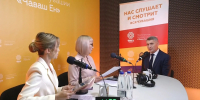 Эфир на всю Чувашию: началась прямая линия с Олегом Николаевым - ИА Чувашинформ
