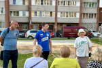 Андрей Шакулов продолжает обсуждать с жителями проекты по программе «Ниме – Народный бюджет»