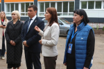 Наталья Евсюкова оценила ход ремонта в школе № 3