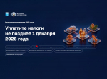 Стартовала массовая рассылка уведомлений для уплаты имущественных налогов