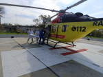 Санитарная авиация экстренно эвакуировала пациента из Шумерли в Чебоксары