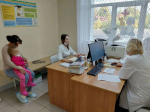 Прием юных пациентов Яльчикского округа провела мобильная бригада специалистов из Чебоксар